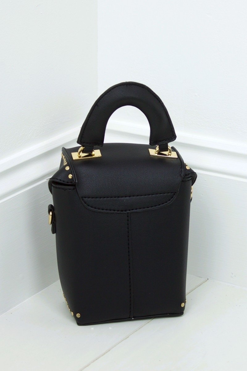 Bobbie Black Micro Box Bag
