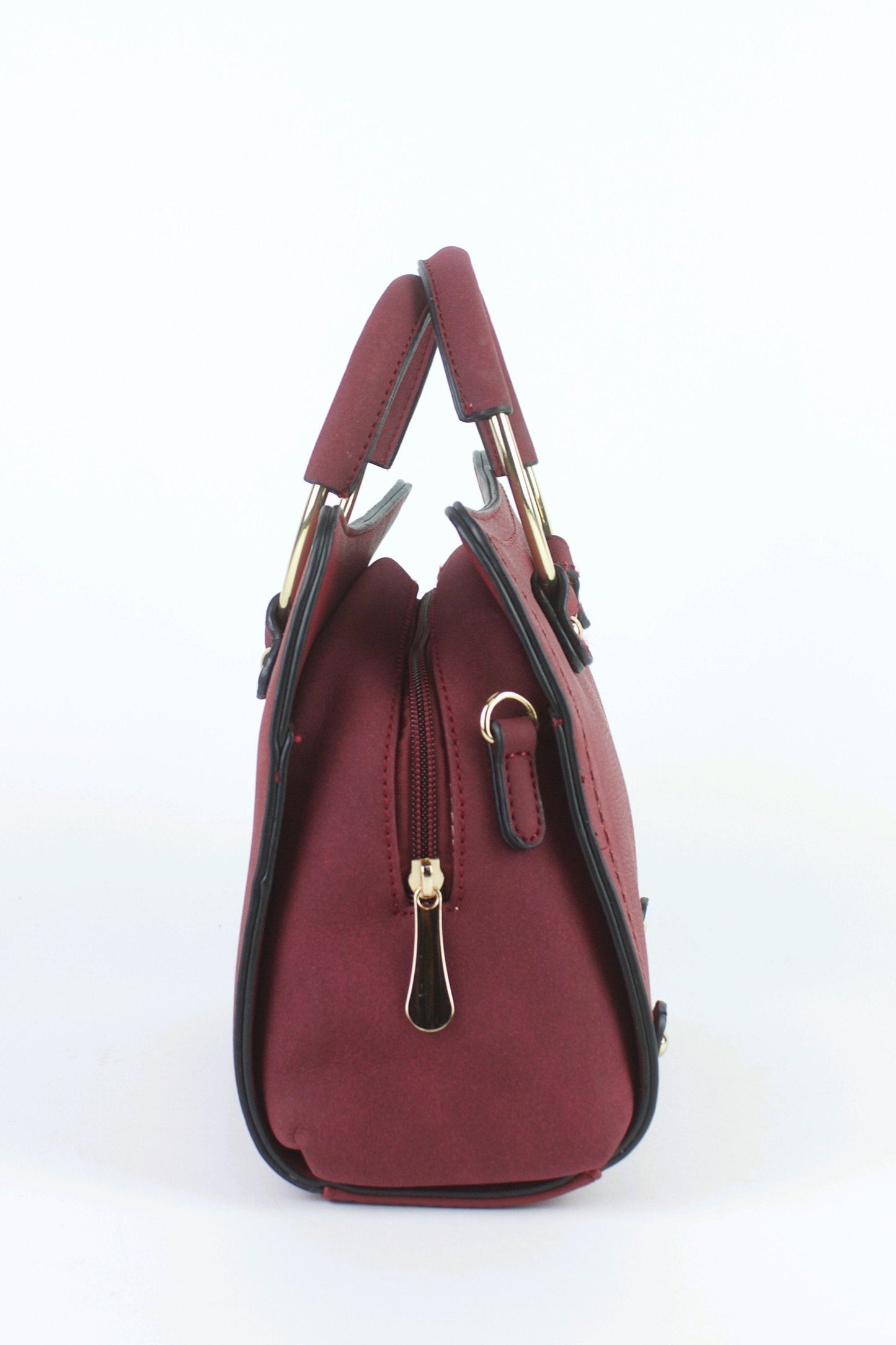 Carla Burgundy Shoulder Bag