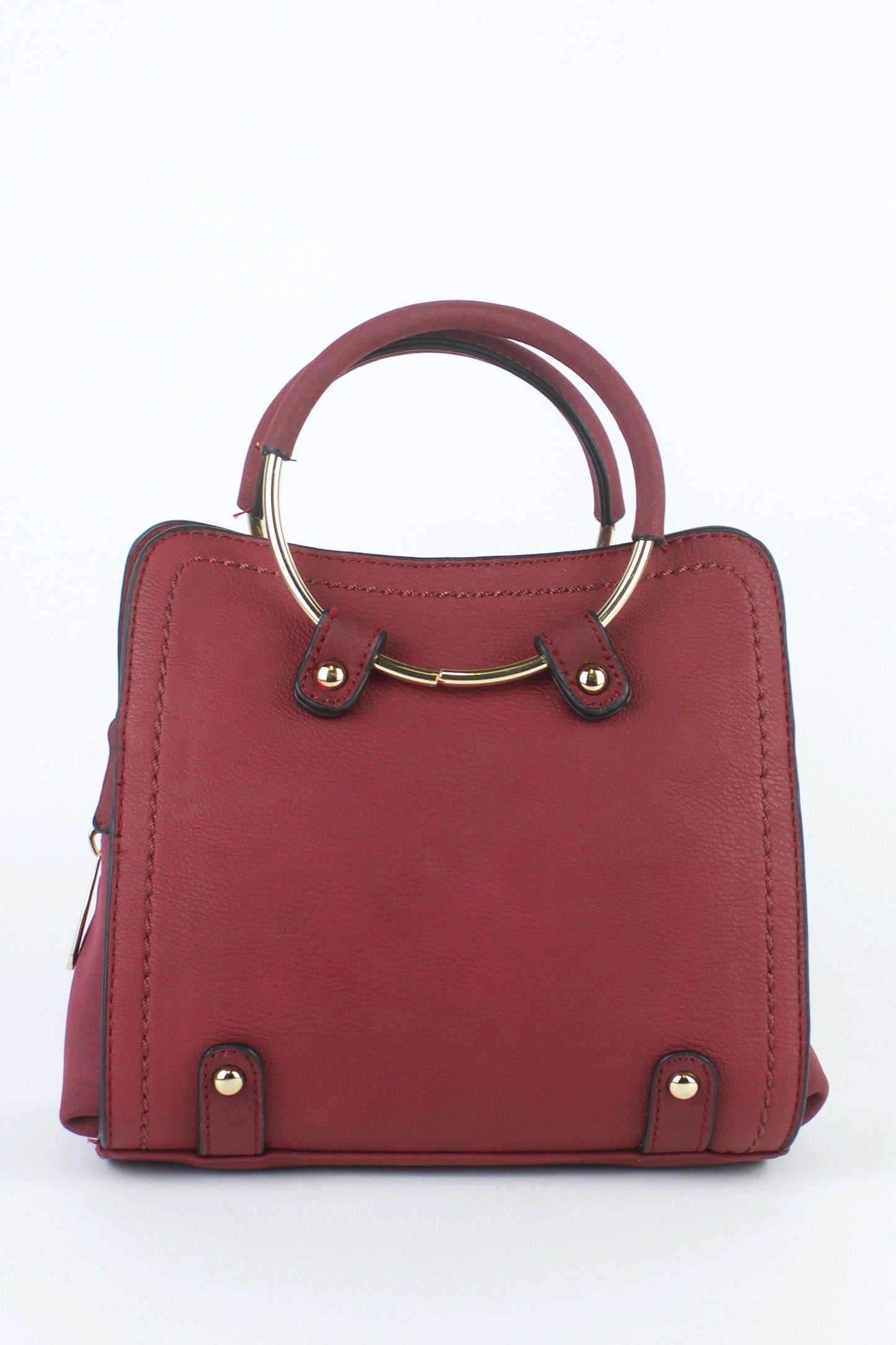 Carla Burgundy Shoulder Bag