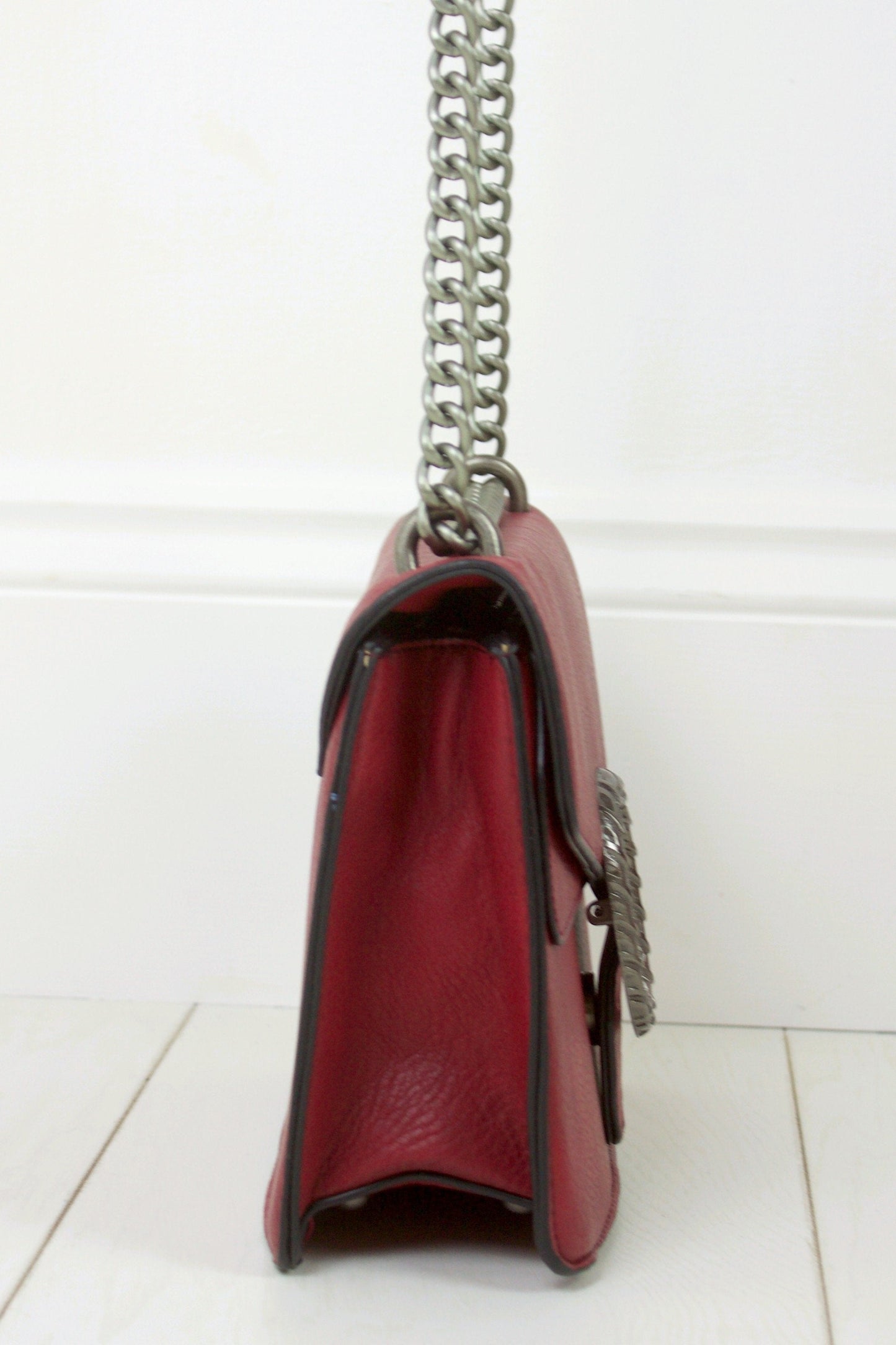 Elsa Burgundy Cross Body Bag
