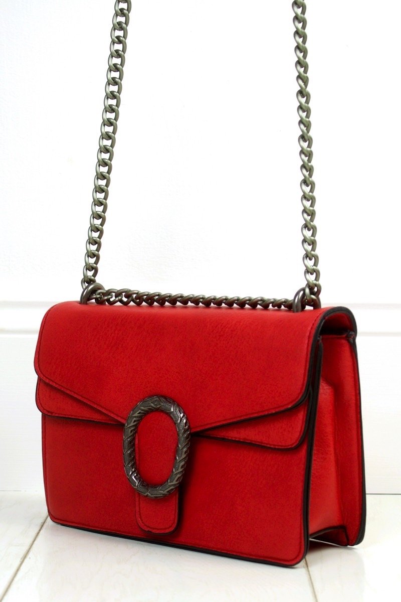 Elsa Red Cross Body Bag