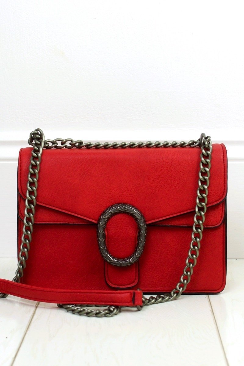 Elsa Red Cross Body Bag