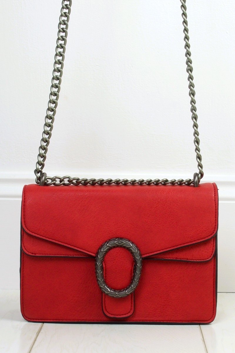 Elsa Red Cross Body Bag