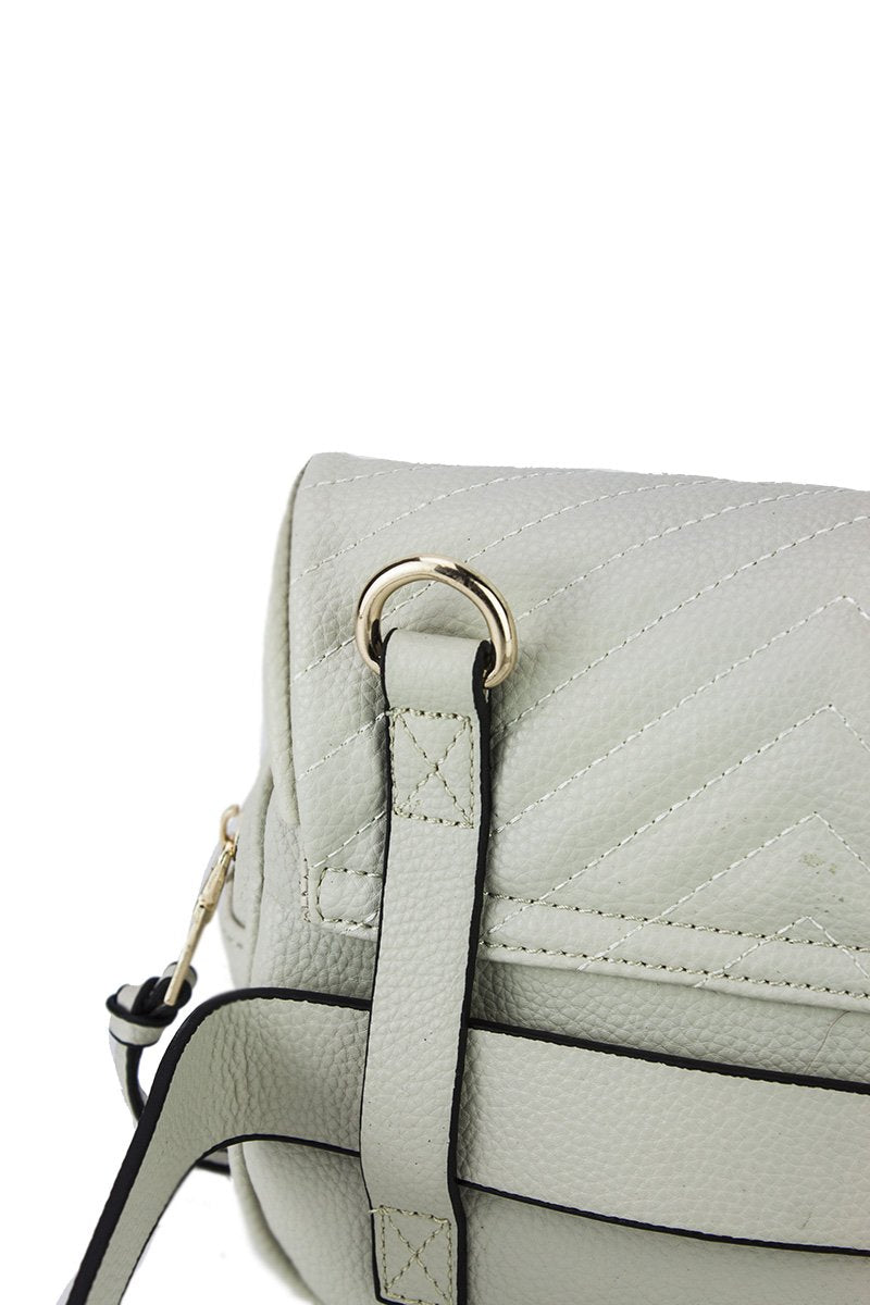 Jessica Beige Quilted Belt Bag