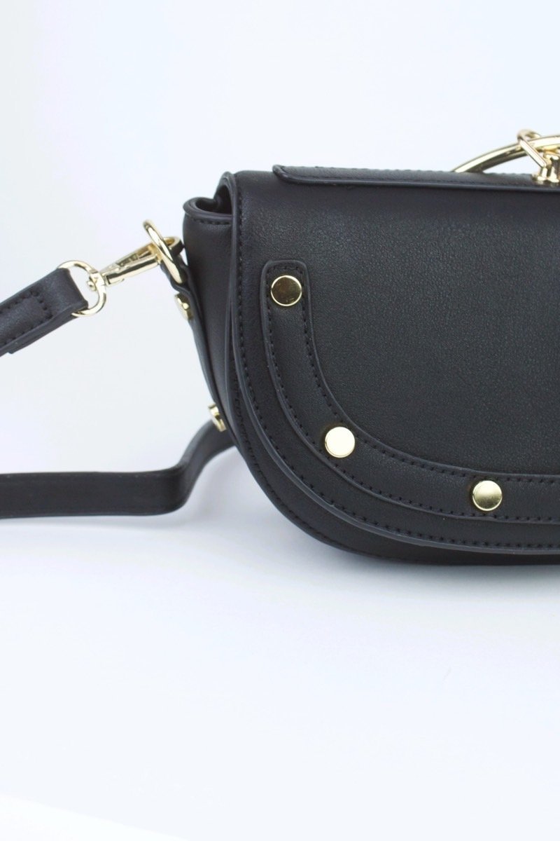 Lolita Black Half Moon Bag