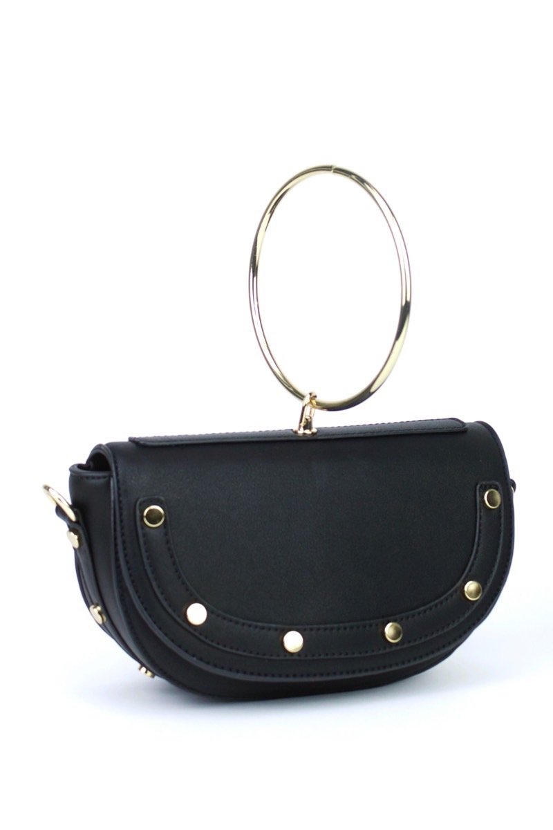 Lolita Black Half Moon Bag