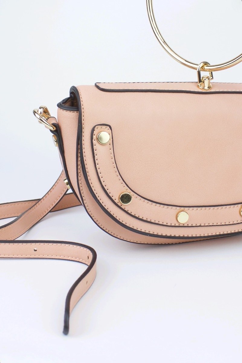 Lolita Pink Half Moon Bag