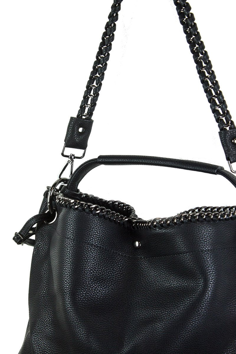 Maya Black Tote Bag