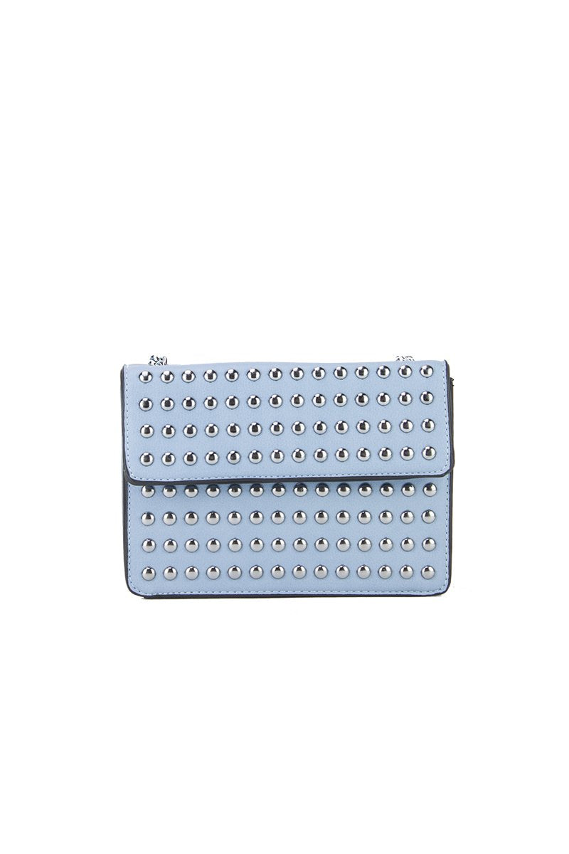 Nieve Blue Stud Crossbody Bag