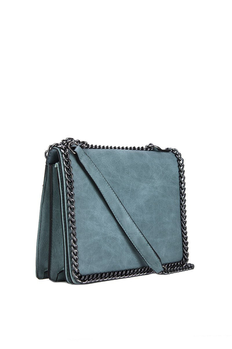 Rosie Green Chain Shoulder Bag