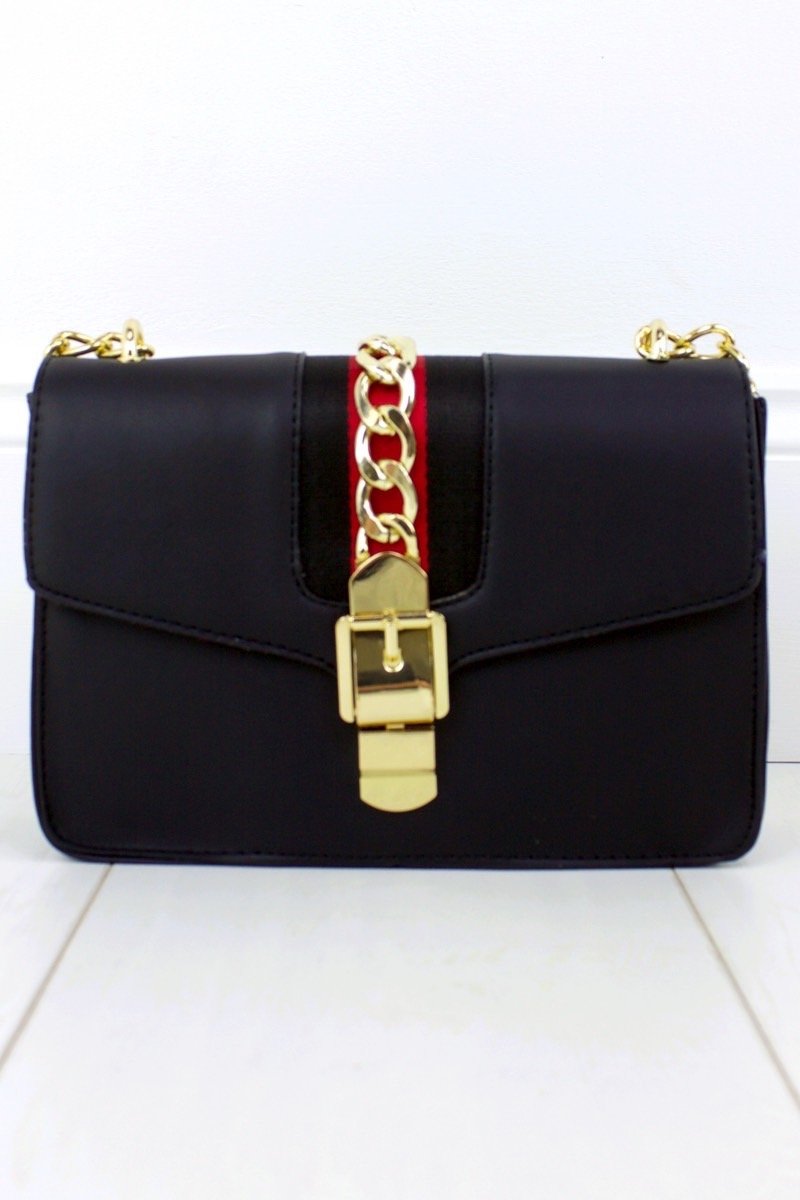 Sadie Black Mini Shoulder Bag