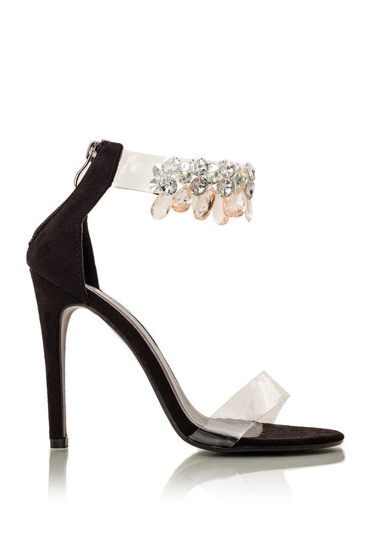 Belle Jewel Perspex Heels