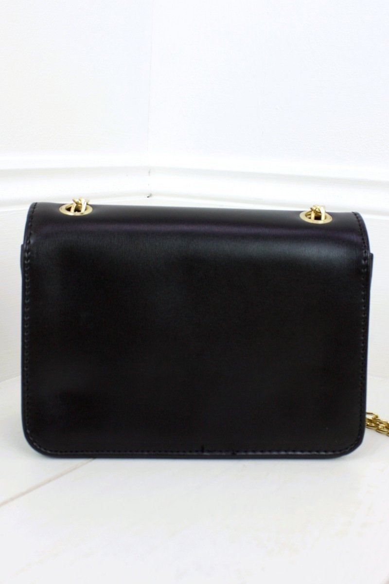 Dolly Black Stud Cross Body Bag