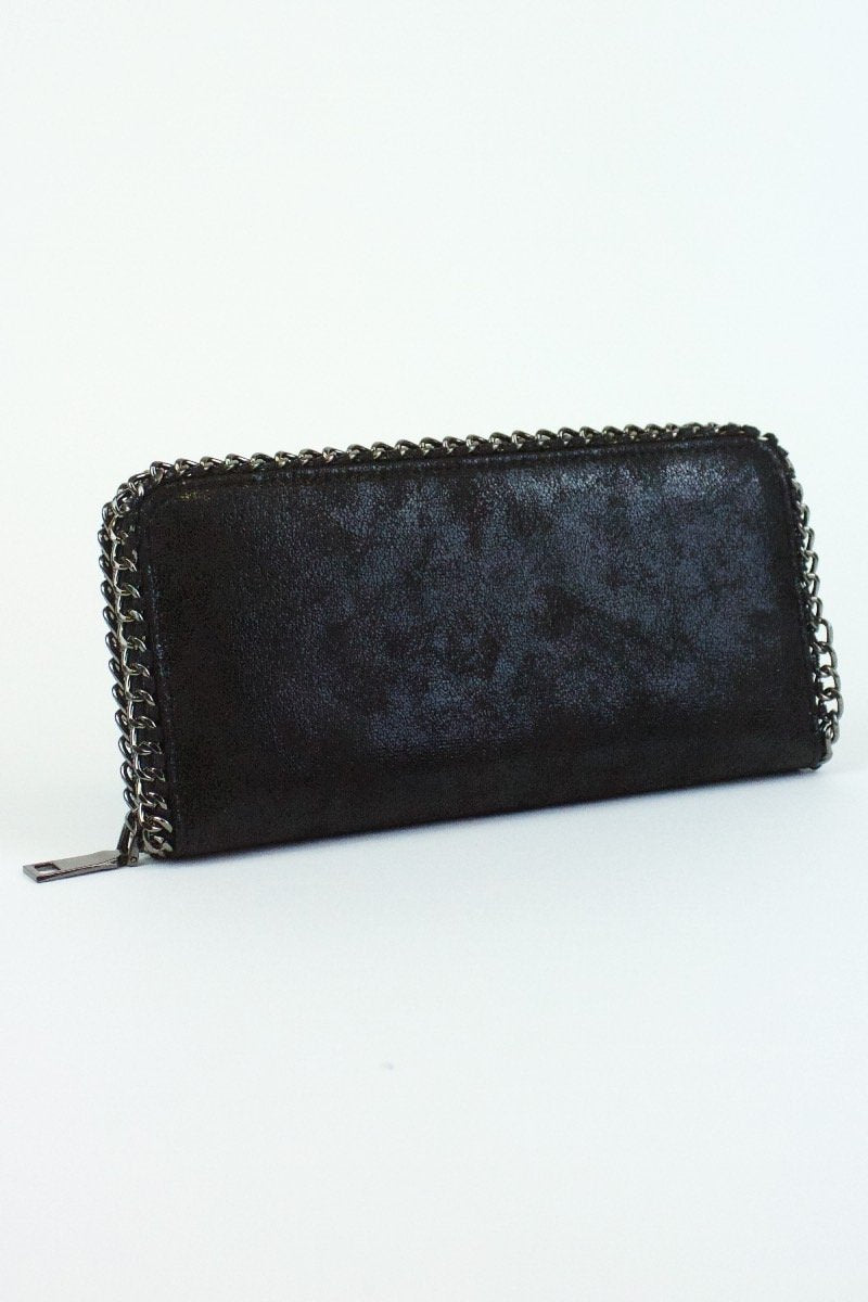 Faye Black Chain Purse