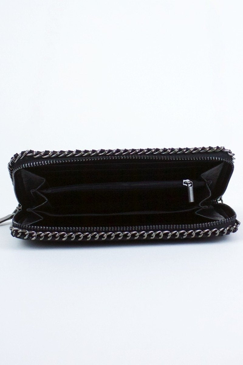 Faye Black Chain Purse