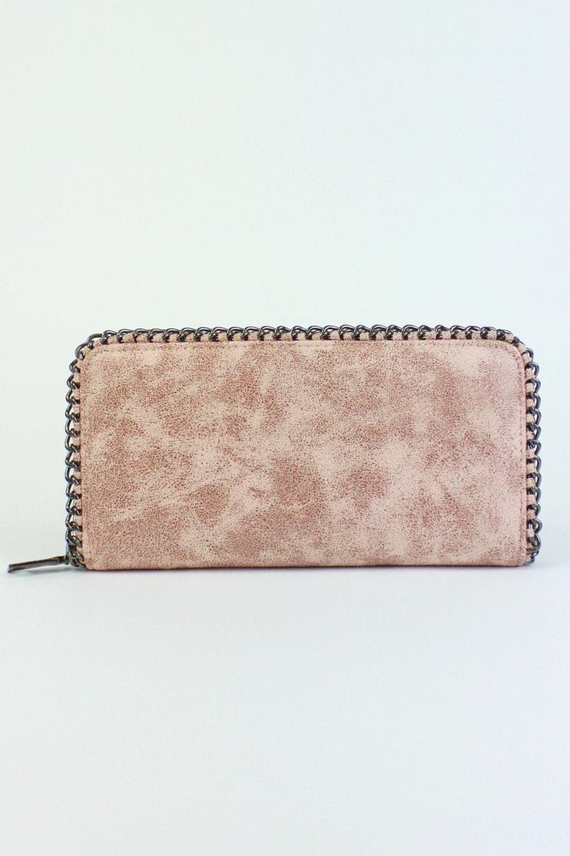 Faye Pink Chain Purse