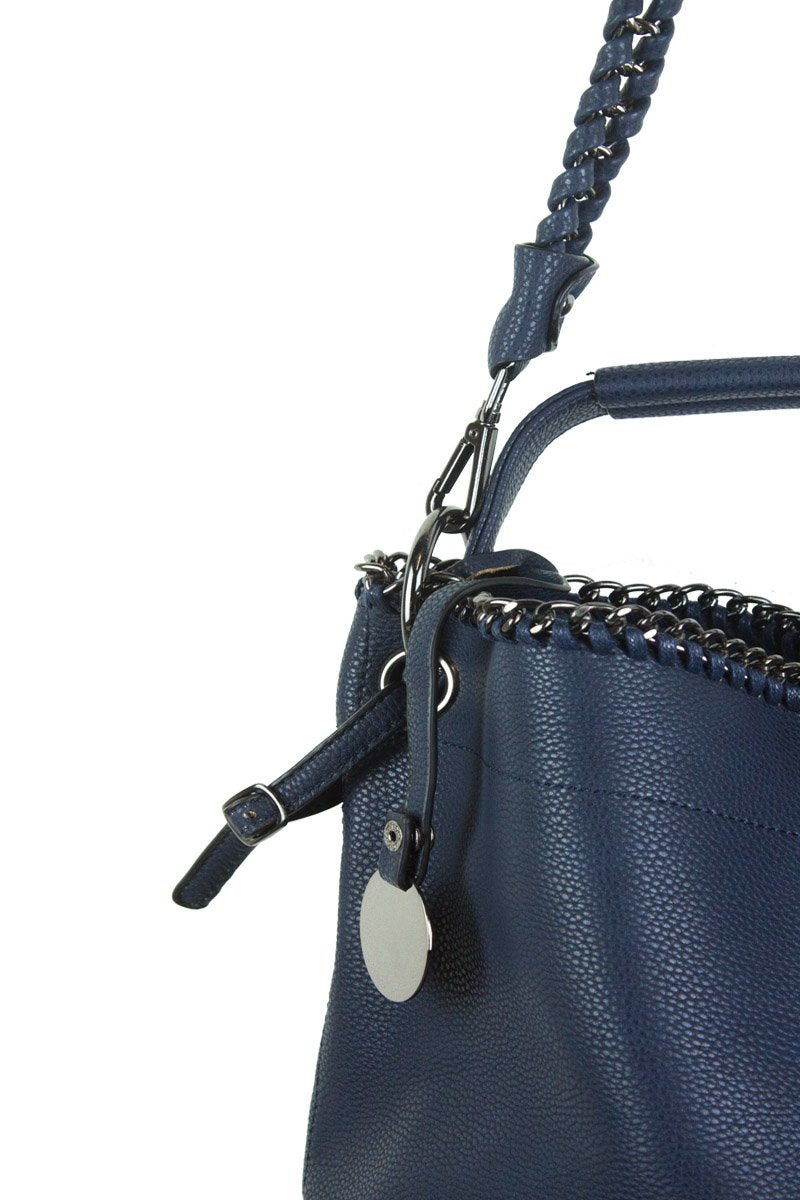Maya Navy Tote Bag