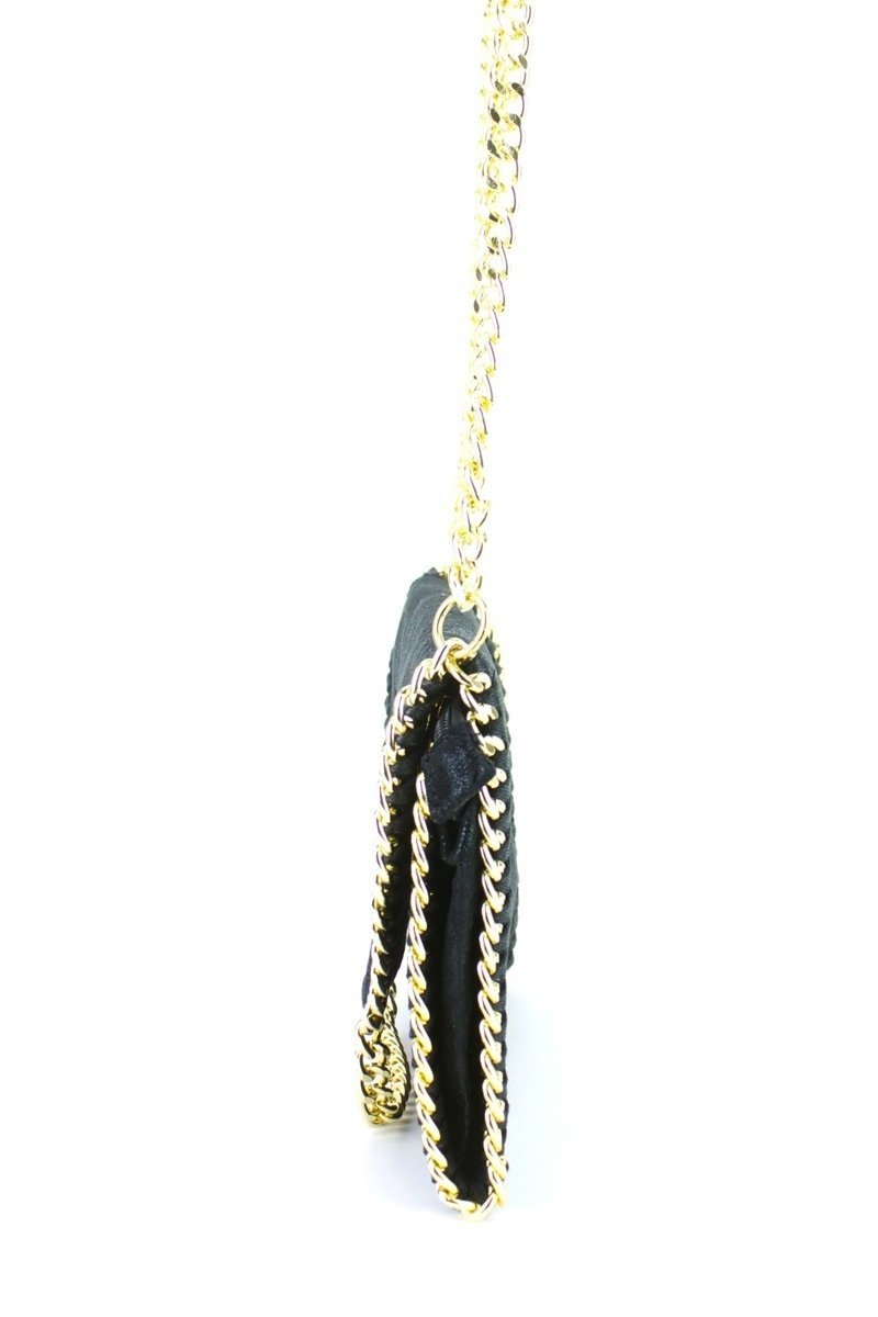 Meghan Black Chain Shoulder Bag