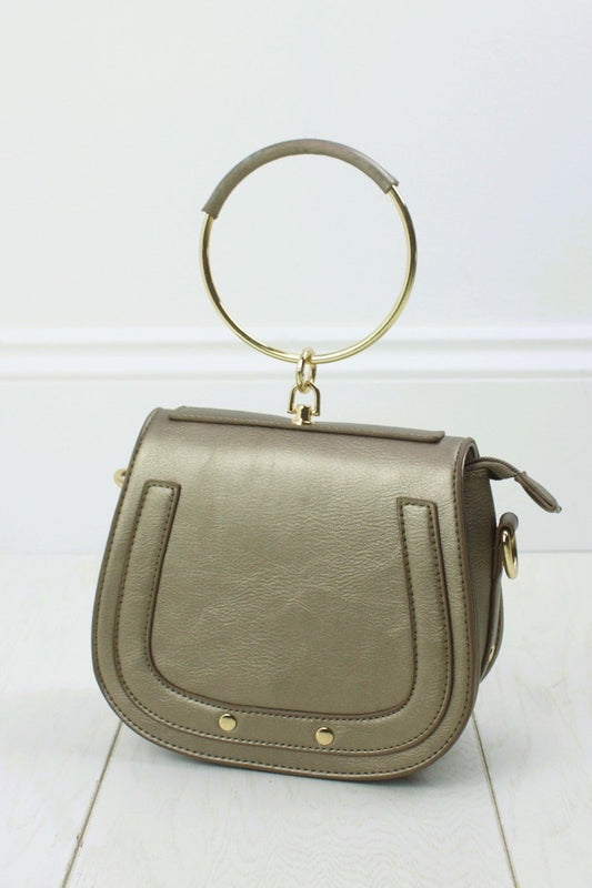 Nila Bronze Bracelet Shoulder Bag