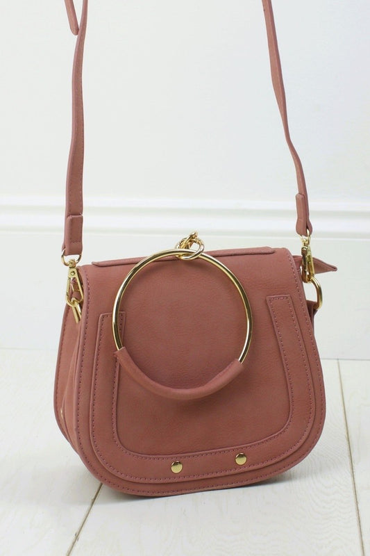Nila Pink Bracelet Shoulder Bag