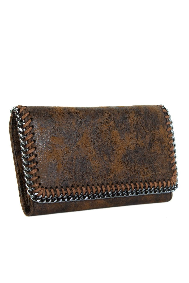 Sadie Brown Chain Purse