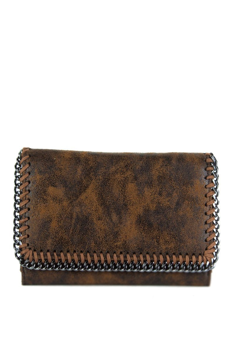 Sadie Brown Chain Purse