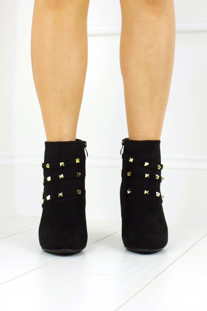 Tasha Stud Ankle Boots