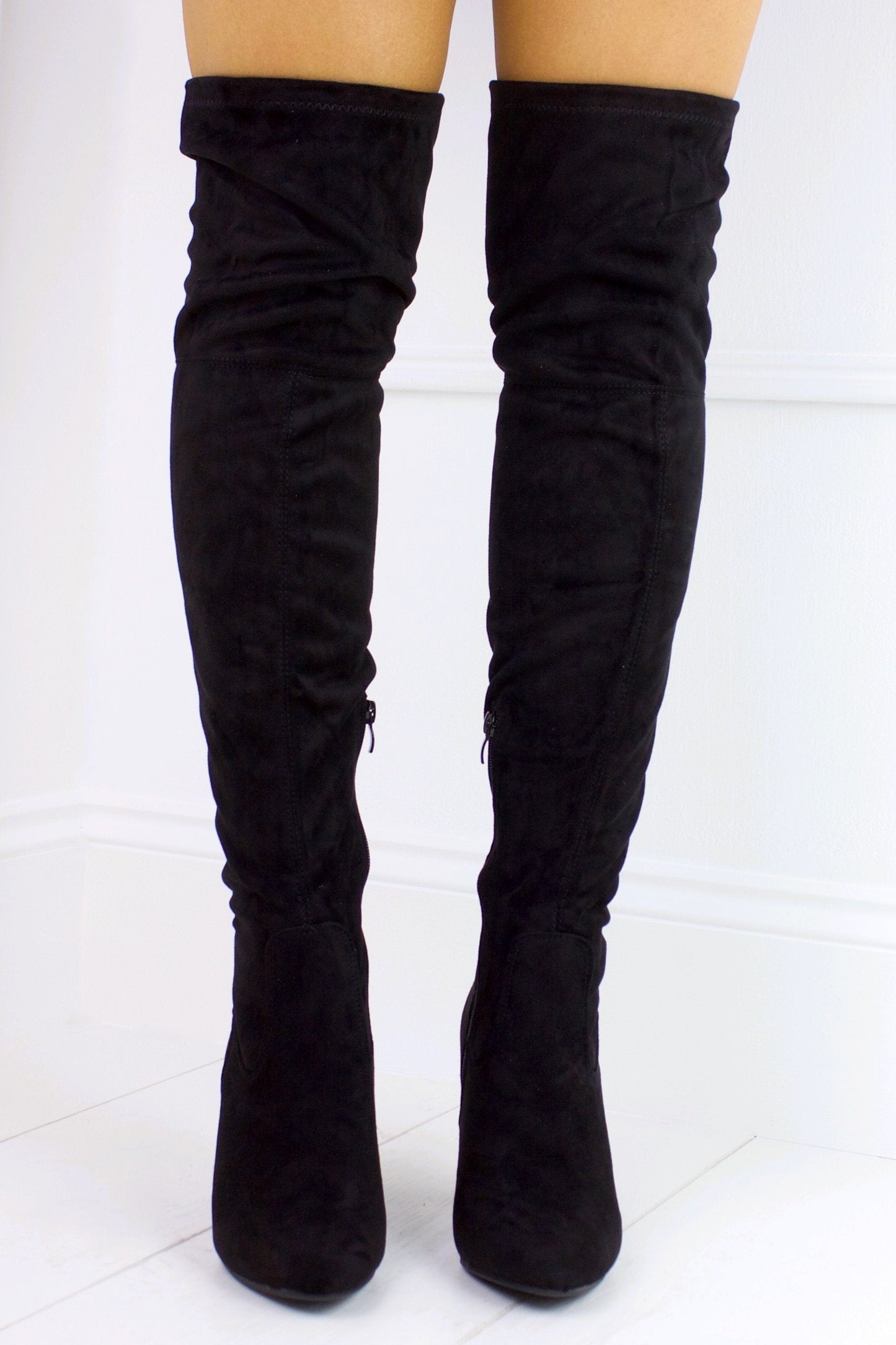 Taylor Black Over Knee Boots